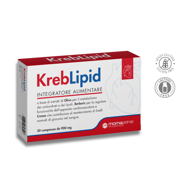 KrebLipid Momaprime Pharma 30 Compresse