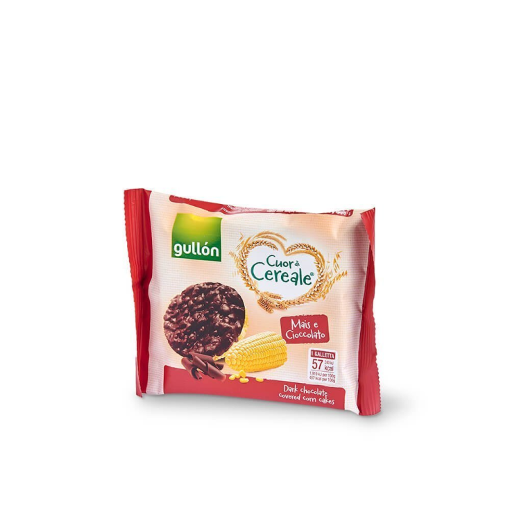 Gallette di Mais Cioccolato Fondente Cuor di Cereale Gullón 100g