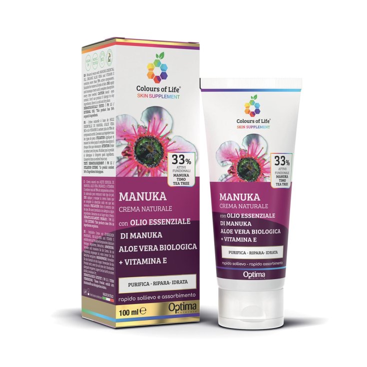 Manuka Crema Naturale Colours of Life Optima Naturals 100ml