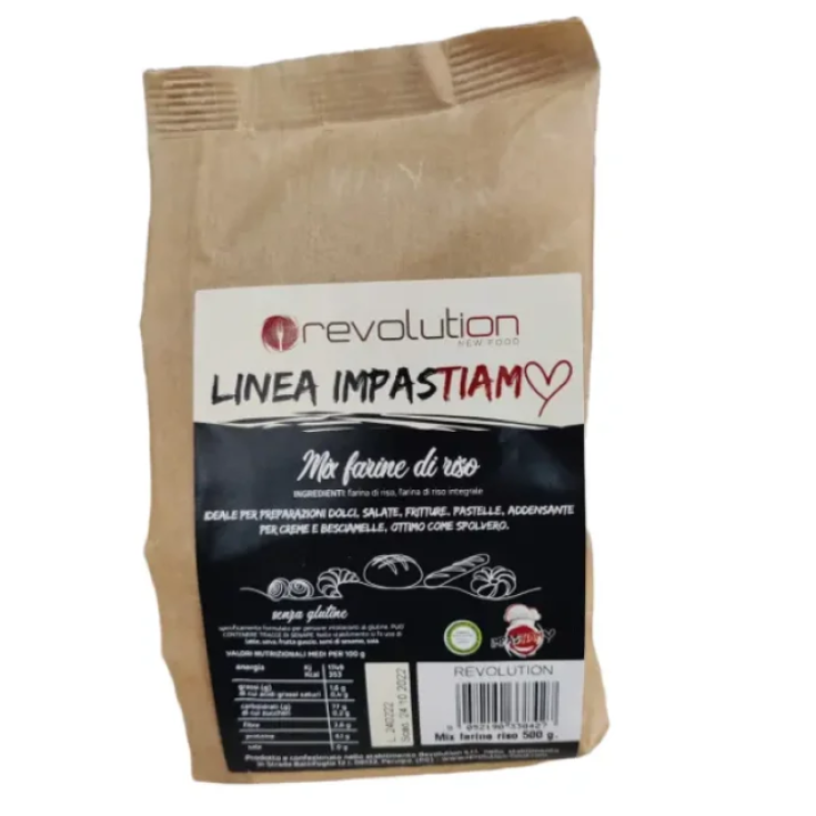 Linea ImpastiAmo Mix Farine di Riso Revolution Food 500g