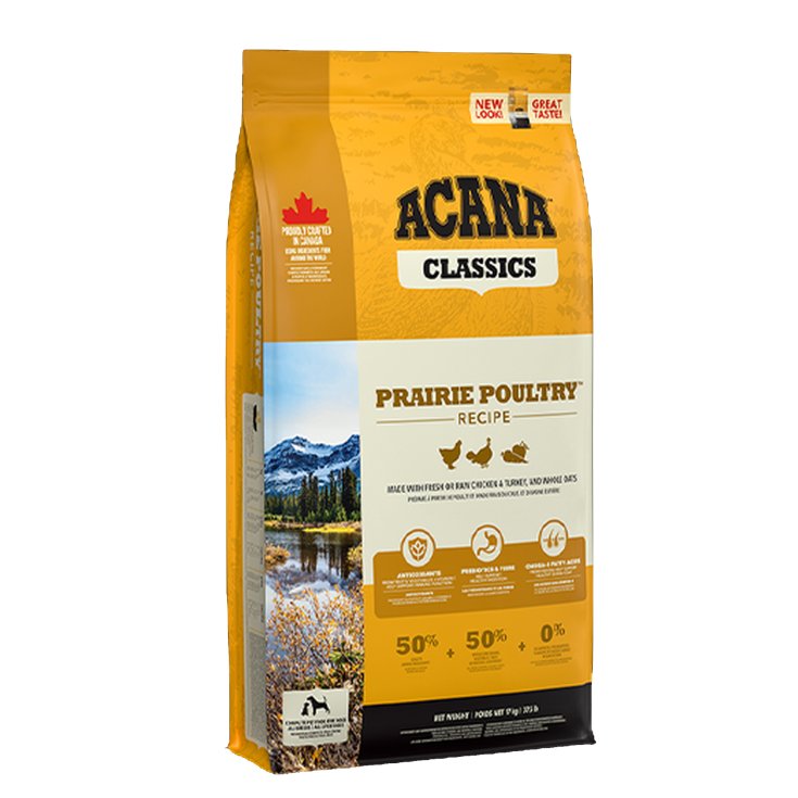 Classics Prairie Poultry Dog ACANA® 9,7Kg