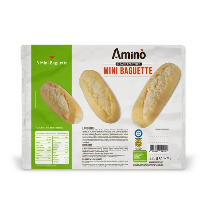 Mini Baguette Aminò 225g