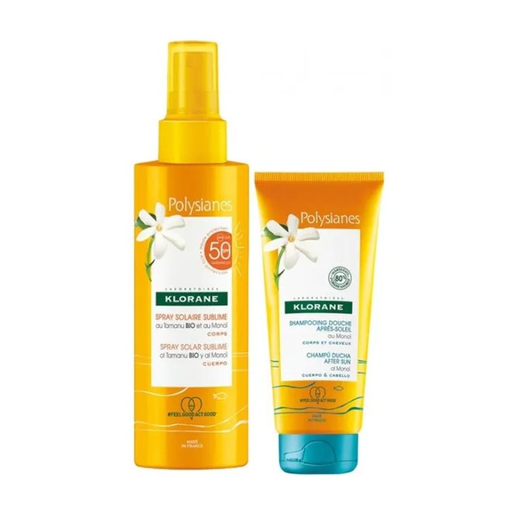 Polysianes Spray Sublime + Shampoo Doccia KLORANE 