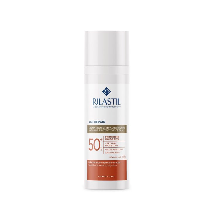 Age Repair Crema Protettiva Antirughe Spf50+ Rilastil 50ml