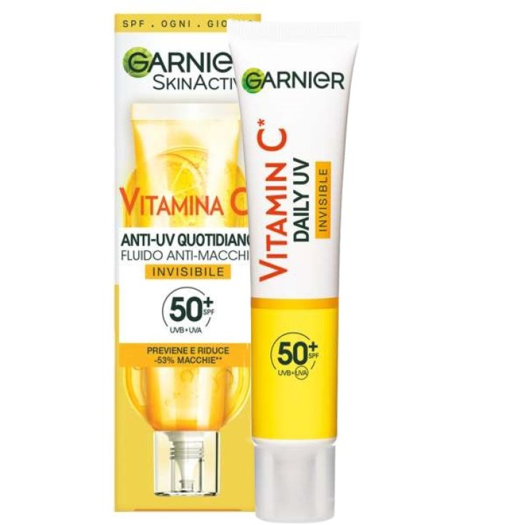 Anti-UV Fluido Quotidiano Anti-Macchie Invisibile SPF50+ Garnier 40ml