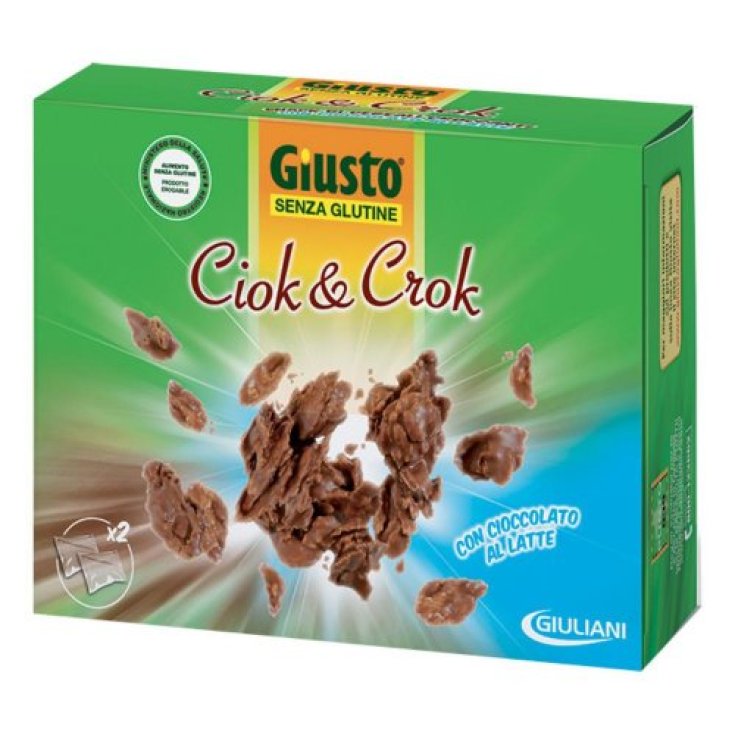 Ciok & Crock Con Cioccolato al Latte Giusto 125g
