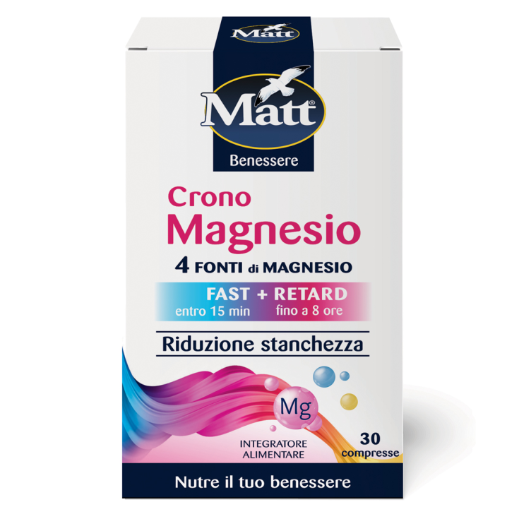 Crono Magnesio Matt Benessere 30 Compresse