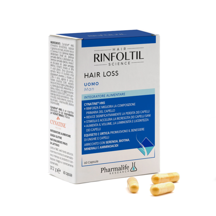 Rinfoltil Hair Loss Uomo Pharmalife Research 60 Capsule