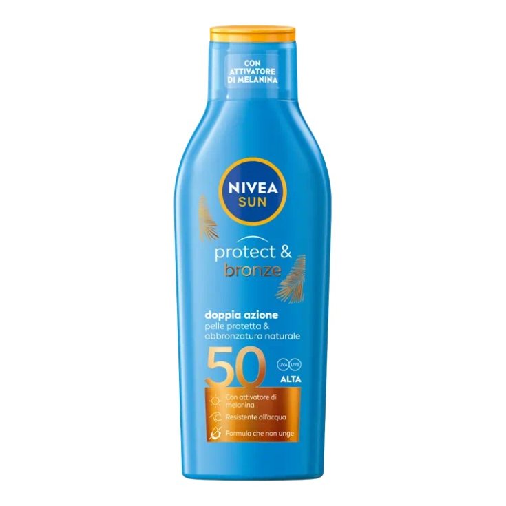 Latte Solare FP50+ Protect & Bronze Nivea Sun 200ml