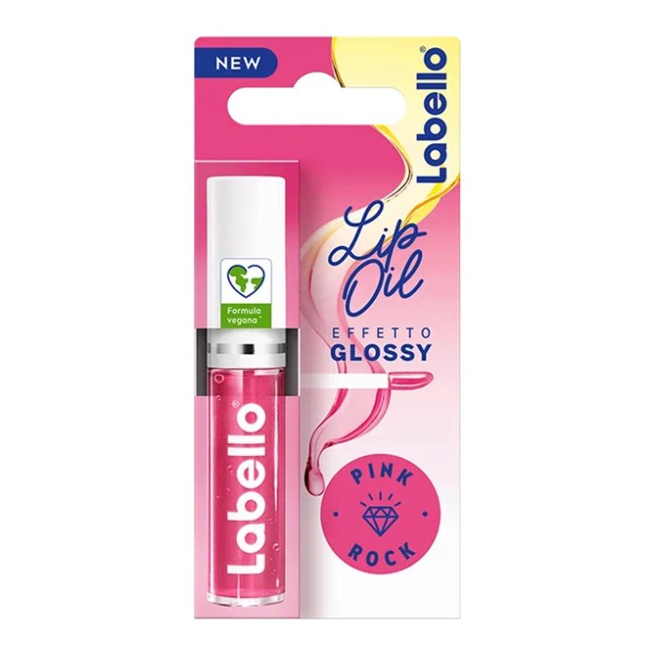 Glossy Pink Rock Lip Oil Labello