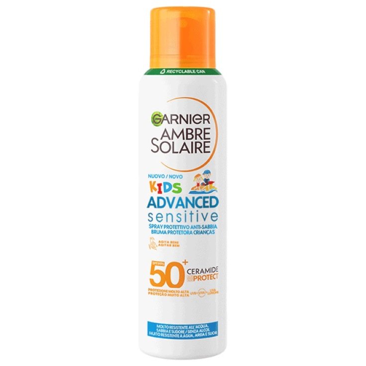 Spray Anti-Sabbia IP50+ Kids Advanced Sensitive Garnier AS 200ml