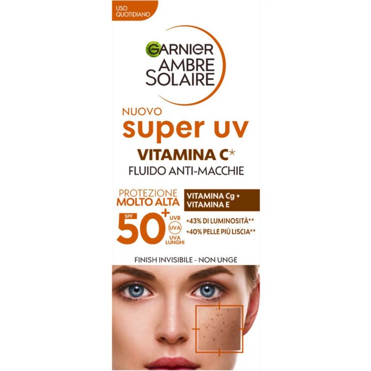 Fluido Anti-Macchie SPF50+ Vitamina C Garnier AS 40ml