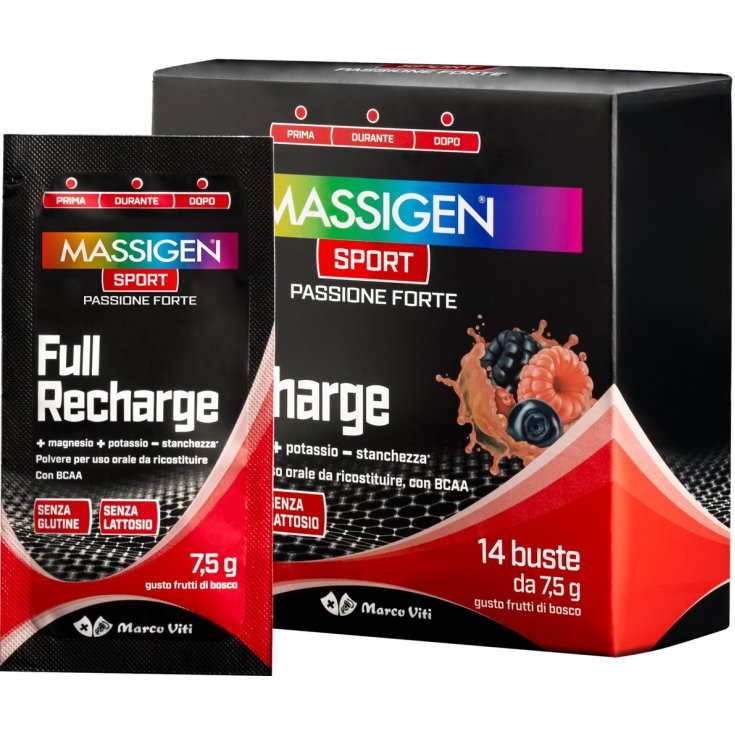 Full Recharge Massigen Sport 14 Bustine