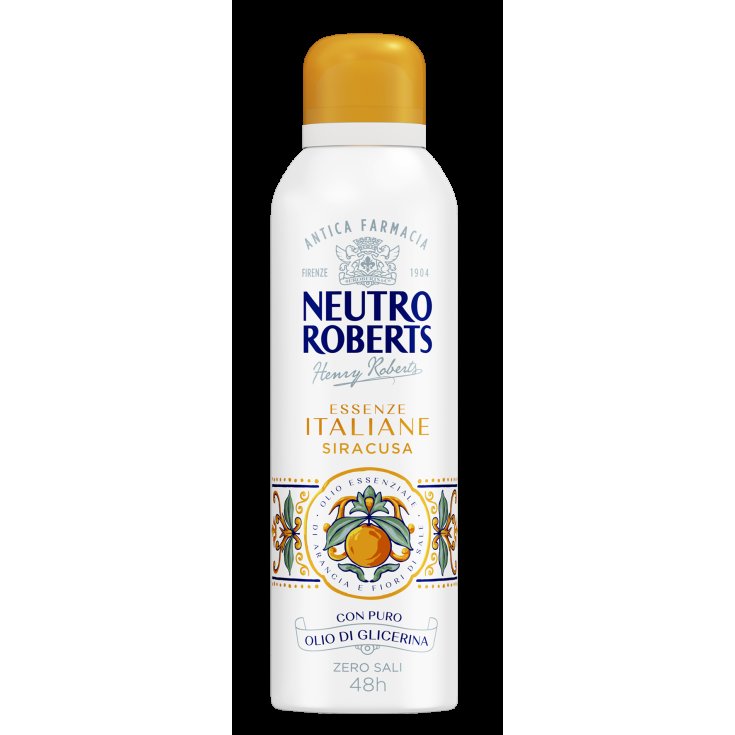 Deo Spray Siracusa Essenze Italiane Neutro Roberts 200ml	