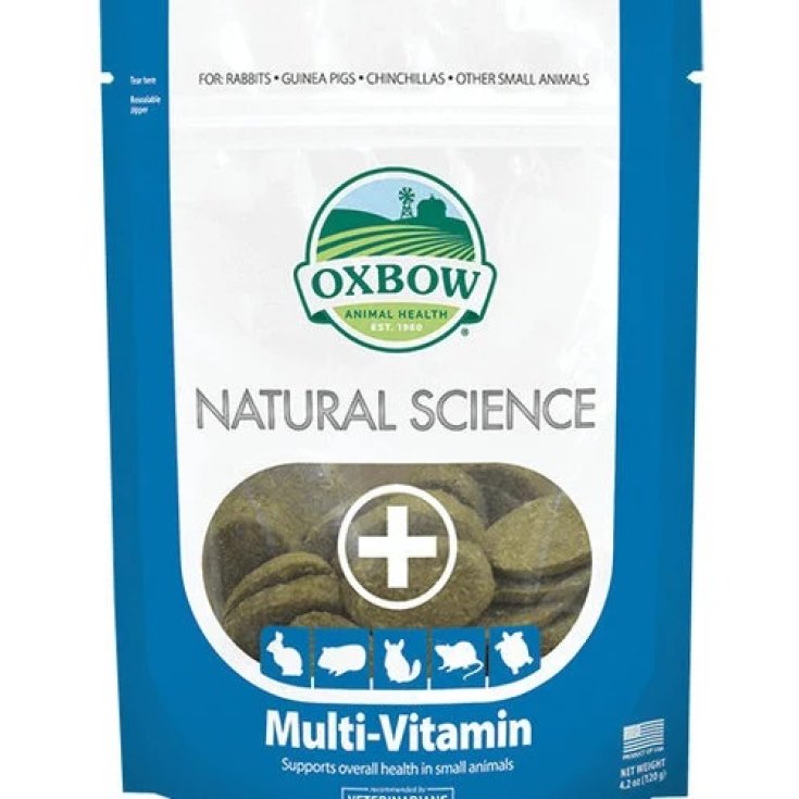 Multi Vitamin Natural Science Oxbow 60 Compresse