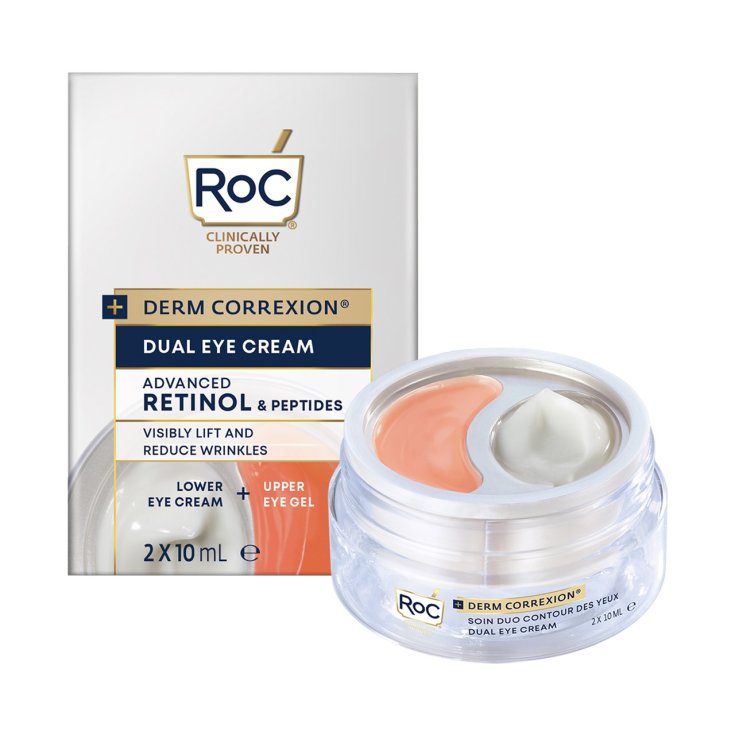 Crema Contorno Occhi Dual Derm Correxion® Roc 2x10ml