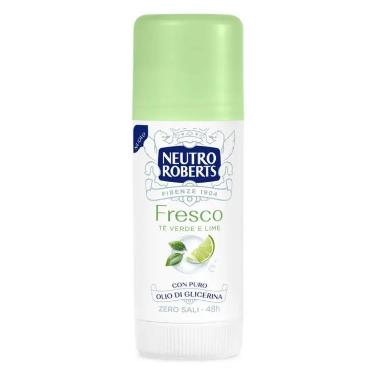 Deo Stick Fresco Verde Zero Sali Neutro Roberts 40ml