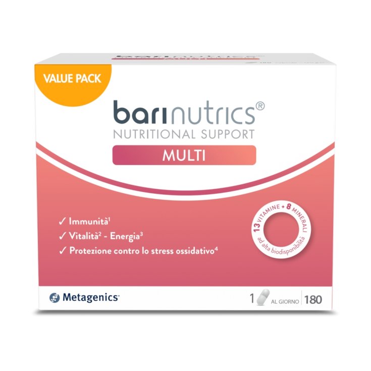 Barinutrics Multi Metagenics&reg; 180 Capsule