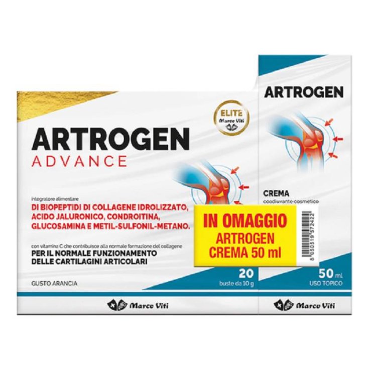 Artrogen Advance Integratore + Artrogen Crema Marco Viti 