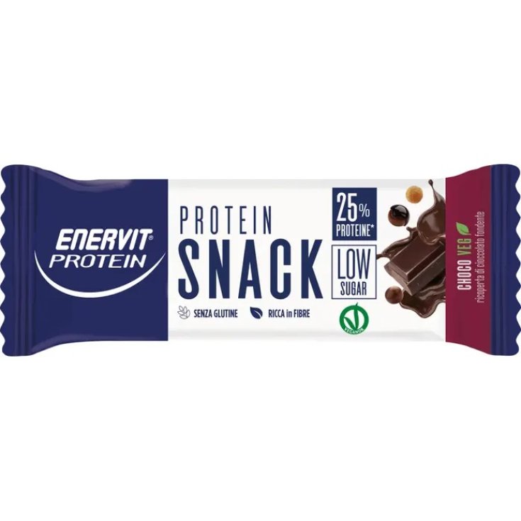 Protein Snack Choco Veg Low Sugar Enervit 30g	