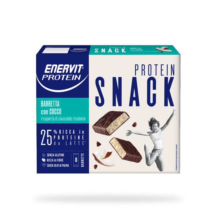 Protein Snack Cocco Low Sugar Enervit 8 x 27g