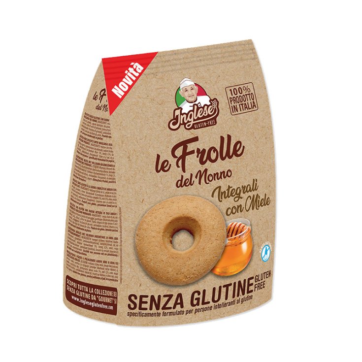 Le Frolle del Nonno Integrali Con Miele Inglese 200g