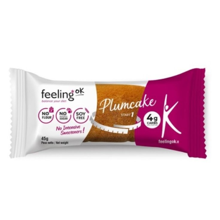 Plumcake Vaniglia-Limone Start Feeling Ok 45g