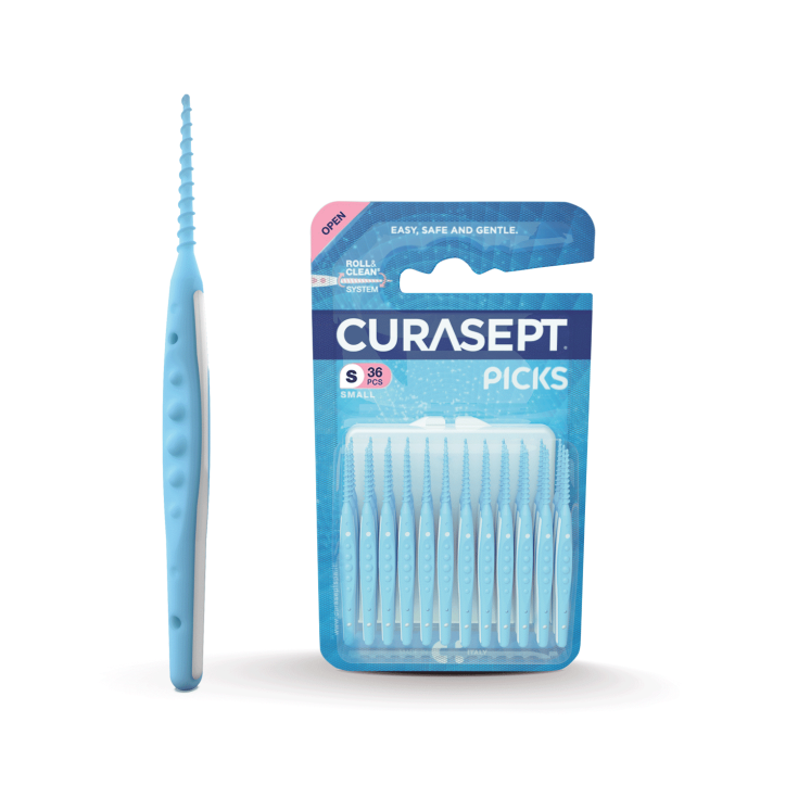 Picks Scovolini Monouso Small Curasept 36 Pezzi
