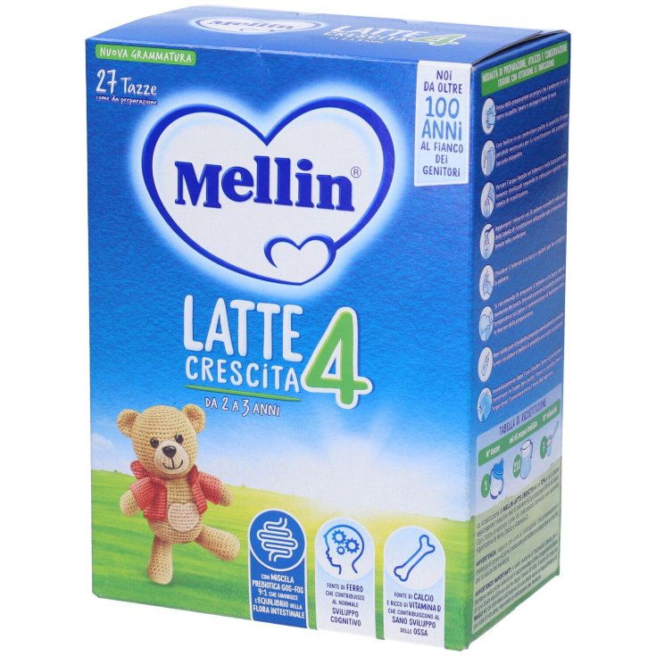 Latte Crescita 4 Mellin 2x385g