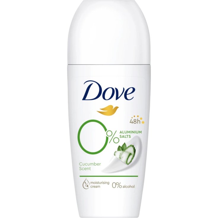 Deodoante Roll-On Cetriolo 0% Dove 50ml