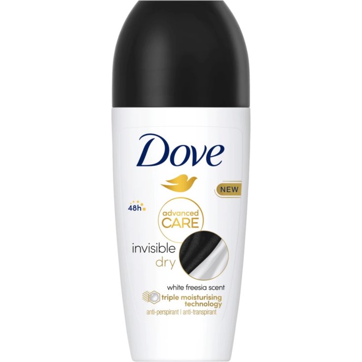 Deodorante Roll-On Invisible Dry Advanced Care Dove 50ml