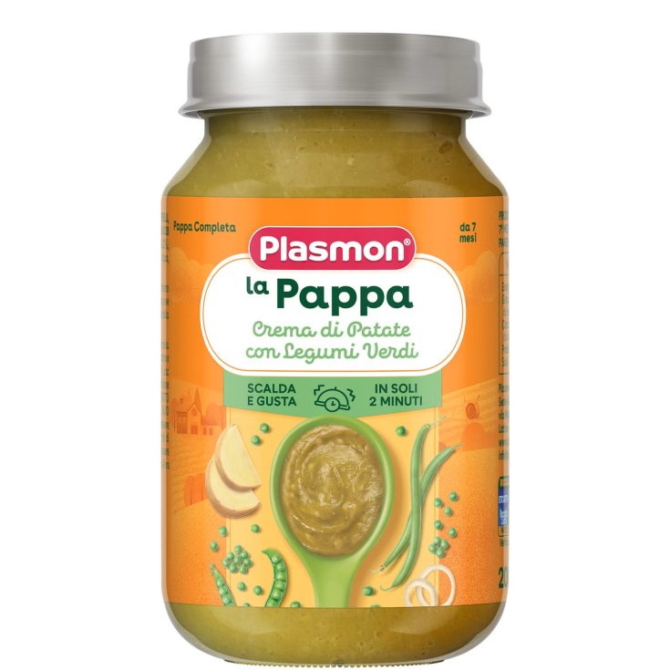 Crema di Patate con Legumi Verdi La Pappa Plasmon 200g