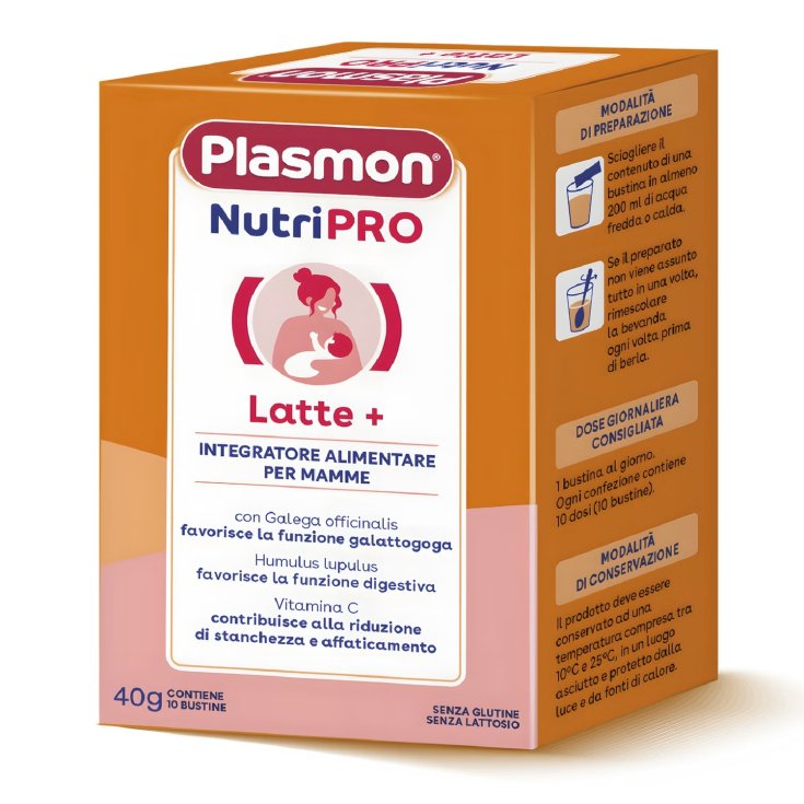 NutriPRO Latte+ Plasmon 10 Bustine