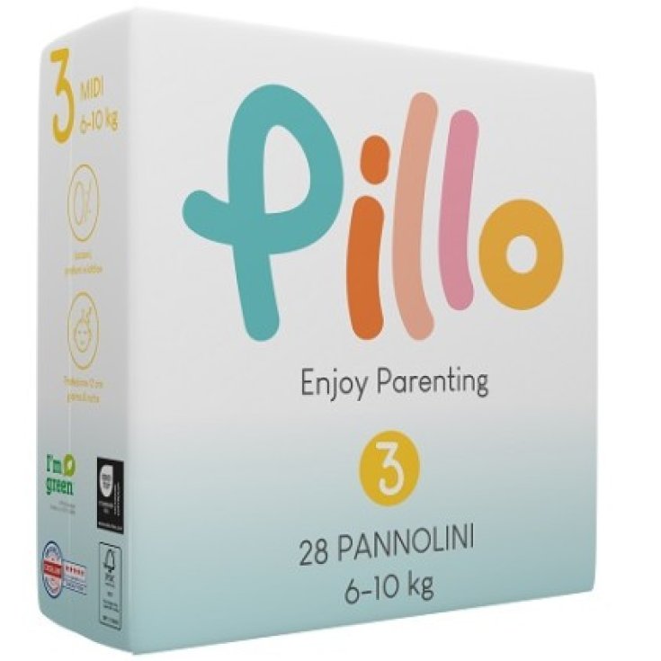 Enjoy Parenting 3 Midi 6-10kg Pillo Premium 28 Pezzi
