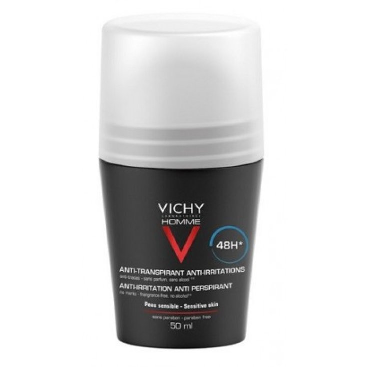 Deo Roll-On Anti-Transpirant Invisible 72H Vichy Homme 50ml