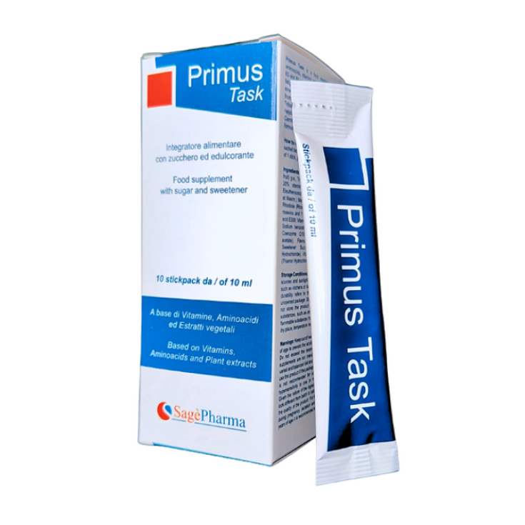 Primus Task Sagè Pharma 10 Stickpack Da 10ml