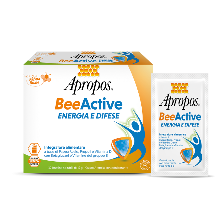 Bee Active Energia E Difese Apropos 12 Bustine