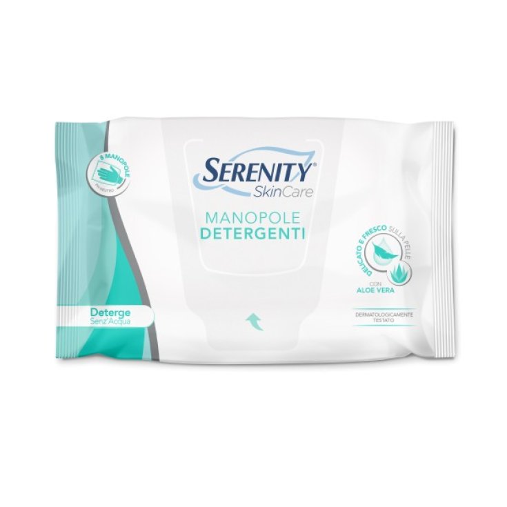 Manopole Detergenti Serenity Skin Care 8 Pezzi