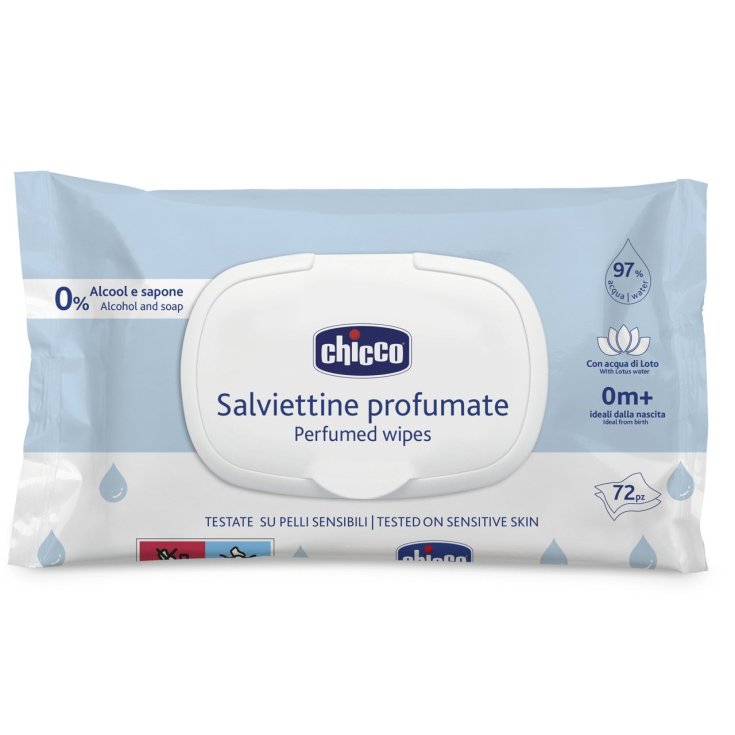 Salviettine Profumate Chicco 72 Pezzi