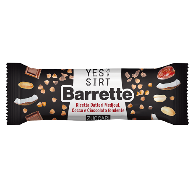 Barretta Datteri Cocco Cioccolato YES SIRT 25g