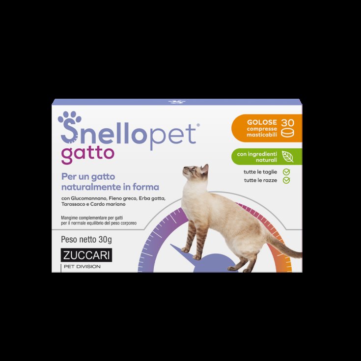 SnelloPet Gatto 30 Compresse Masticabili