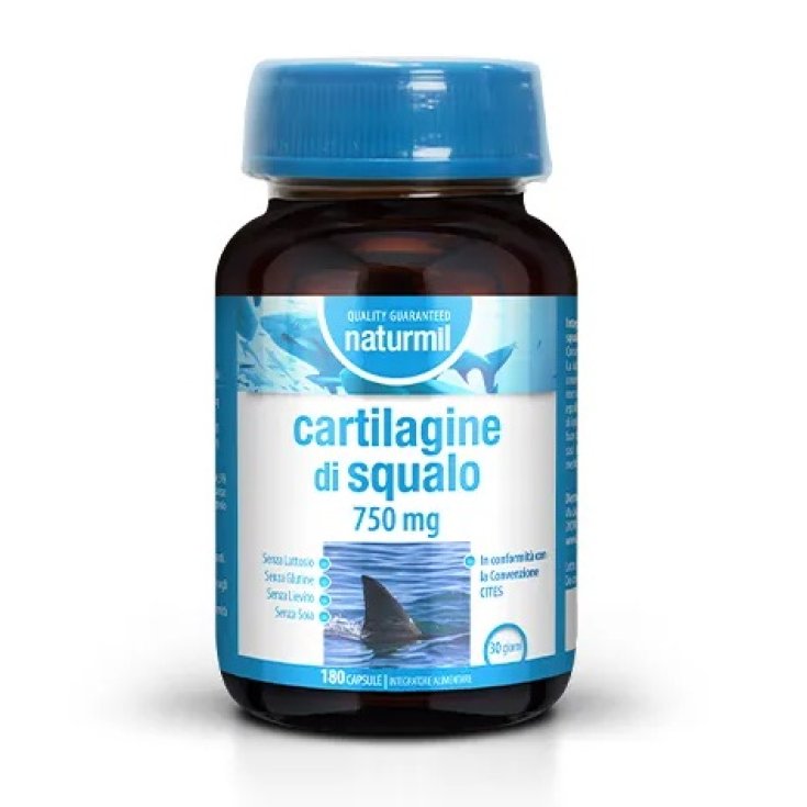 Cartilagine di Squalo 750mg Naturmil 180 Capsule