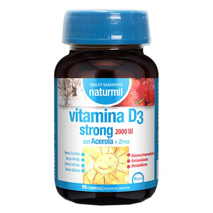 Vitamina D3 Strong Naturmil 90 Compresse