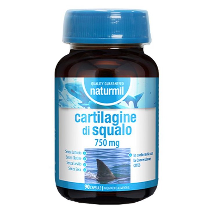 Cartilagine di Squalo 750mg Naturmil 90 Capsule