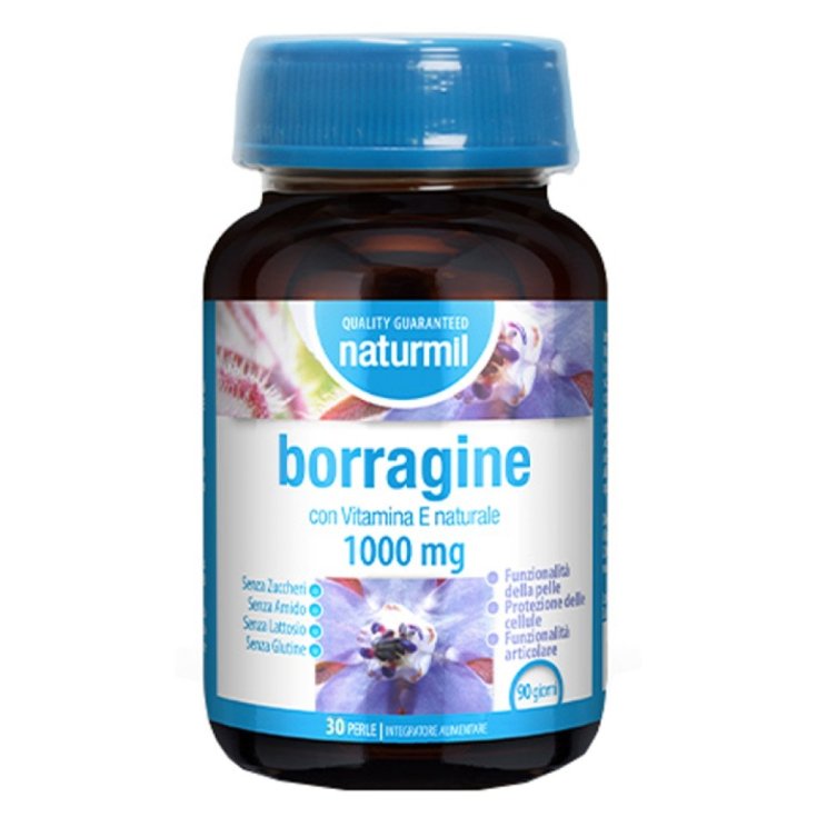 Borragine 1000mg Naturmil 30 Perle