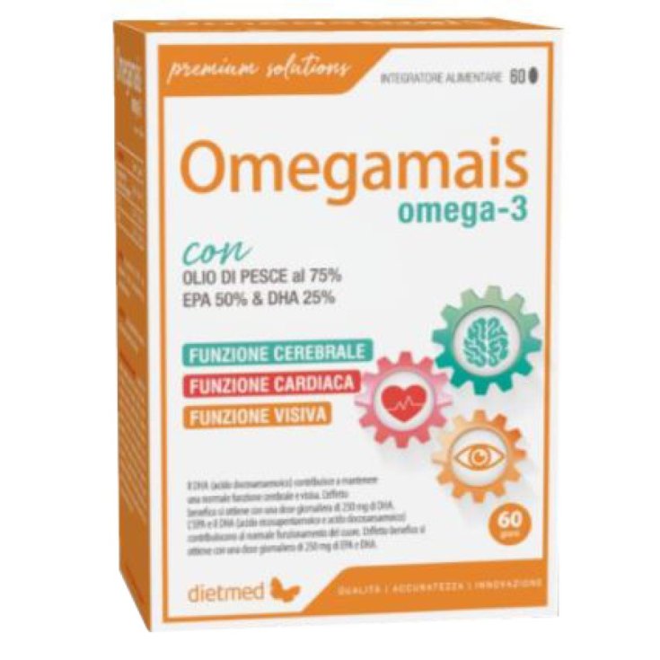 Omegamais Omega 3 Premium Solutions 60 Perle