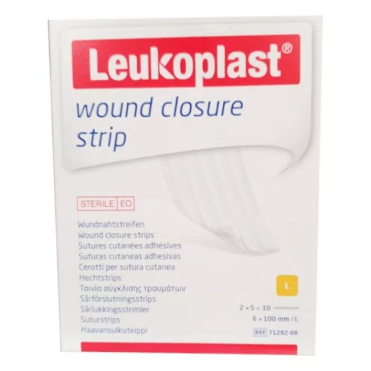 Wound Closure Strip Tg.L Leukoplast 10 Pezzi
