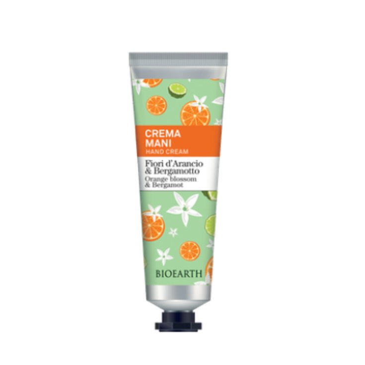 Crema Mani Fiori d'Arancio & Bergamotto Bioearth 30ml