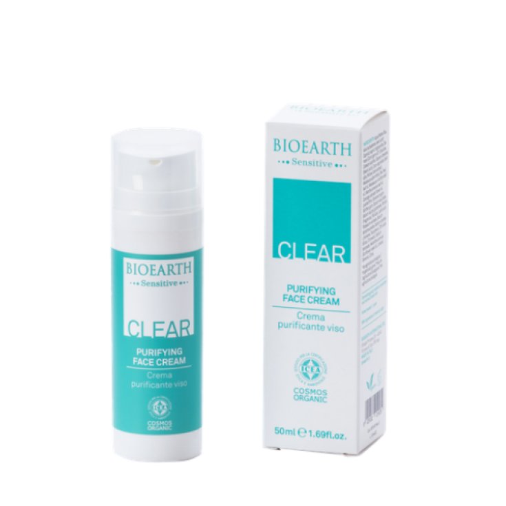 Crema Purificante Viso Clear Bioearth 50ml