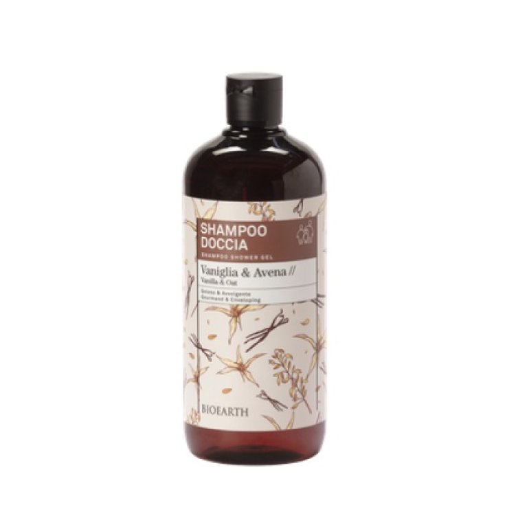 Shampoo Doccia Vaniglia Avena Bioearth 500ml